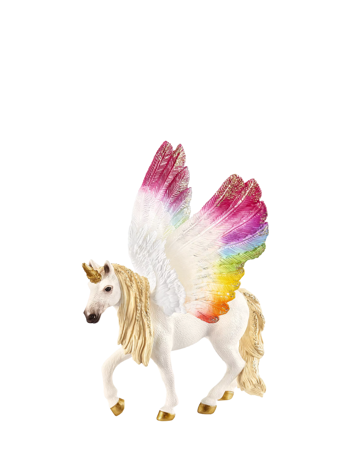 Schleich Winged Rainbow Unicorn toy - British product