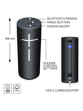 Ultimate Ears BOOM 4 tragbarer Lautsprecher wasserdicht (britische Marke)