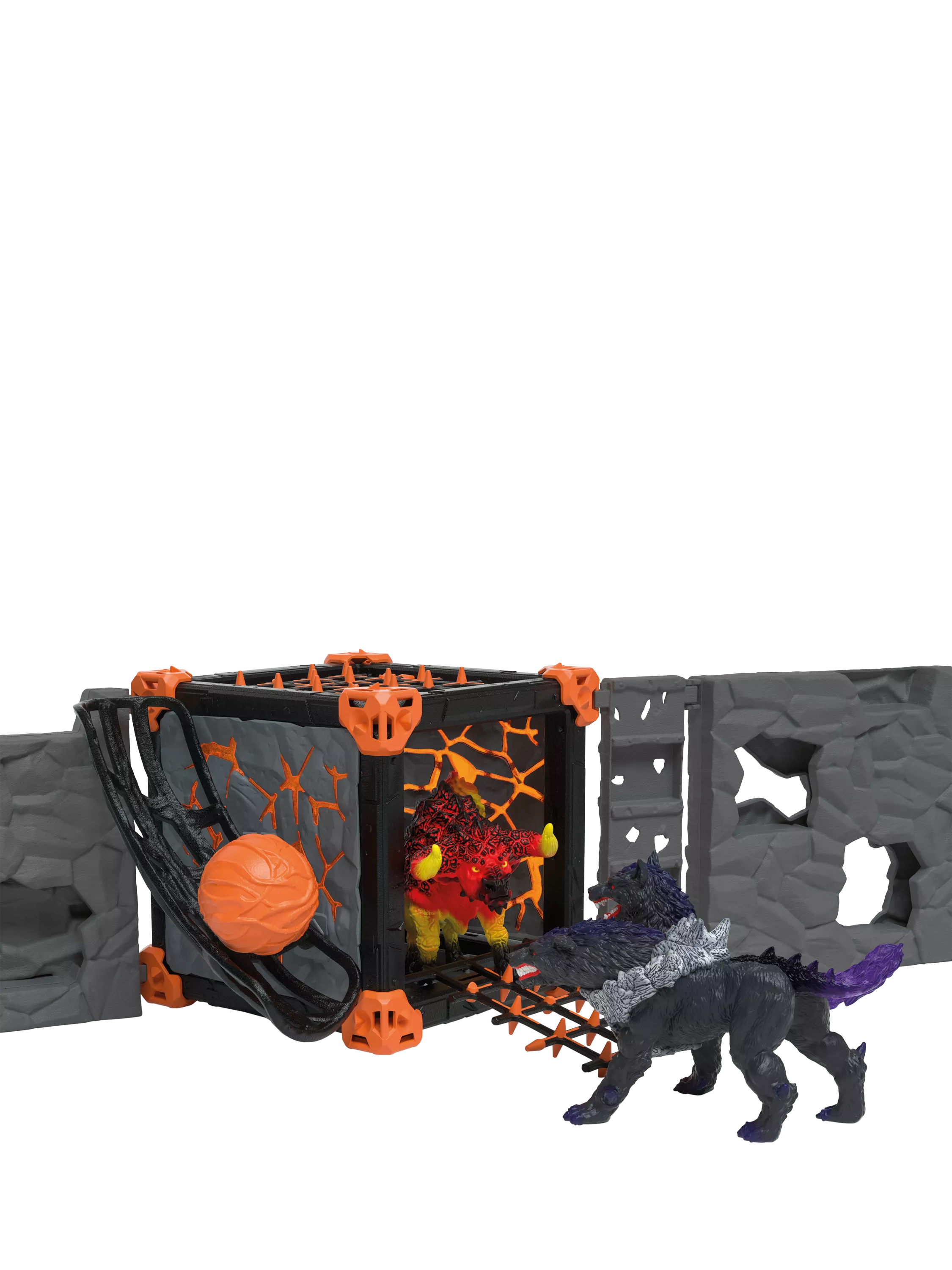 Schleich BattleCaves Lava vs Shadow set - British product
