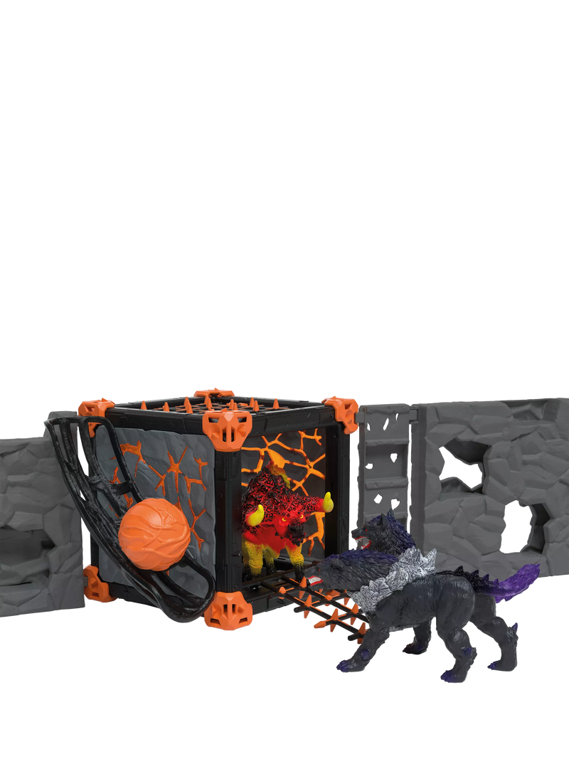 Schleich BattleCaves Lava vs Shadow set - British product