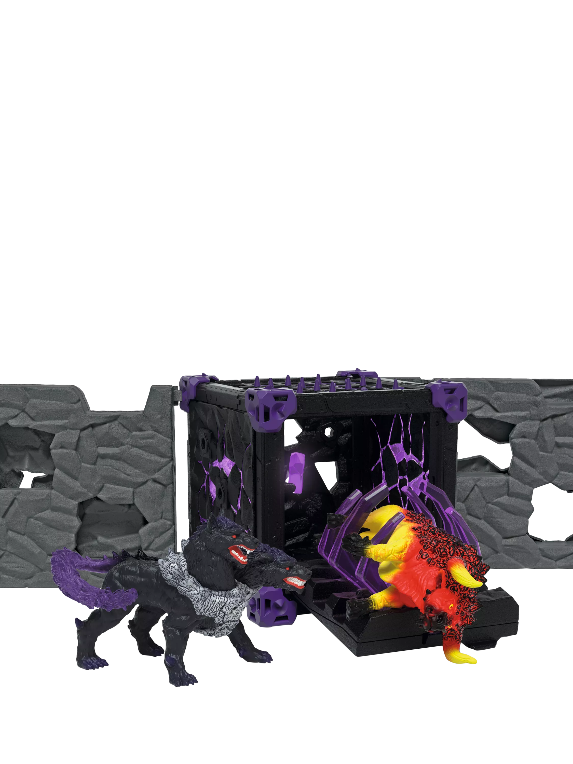 Schleich BattleCaves Lava vs Shadow set - British product