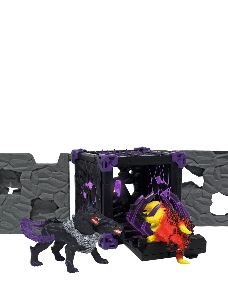 Schleich BattleCaves Lava vs Shadow set - British product