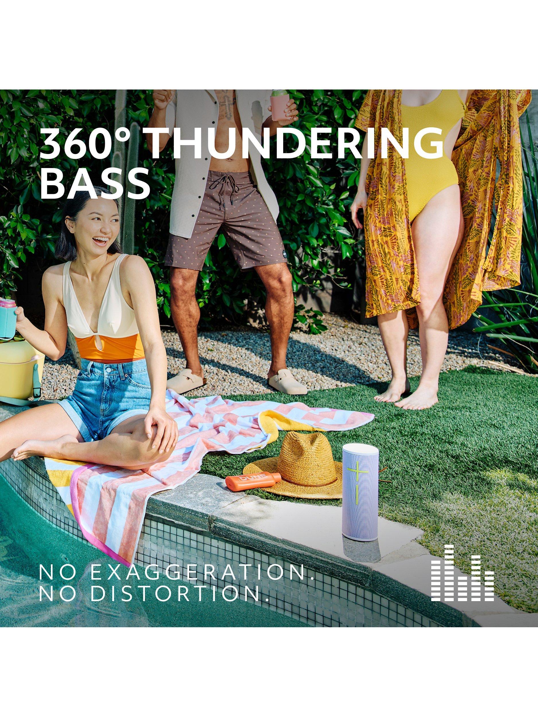 Ultimate Ears MEGABOOM 4 portable waterproof speaker, UK version