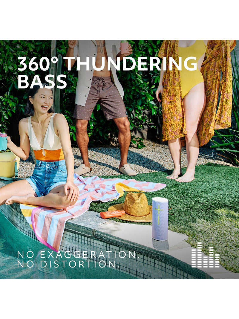 Ultimate Ears MEGABOOM 4 portable waterproof speaker, UK version