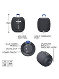 Ultimate Ears WONDERBOOM 4 tragbarer Bluetooth-Lautsprecher (britische Marke)