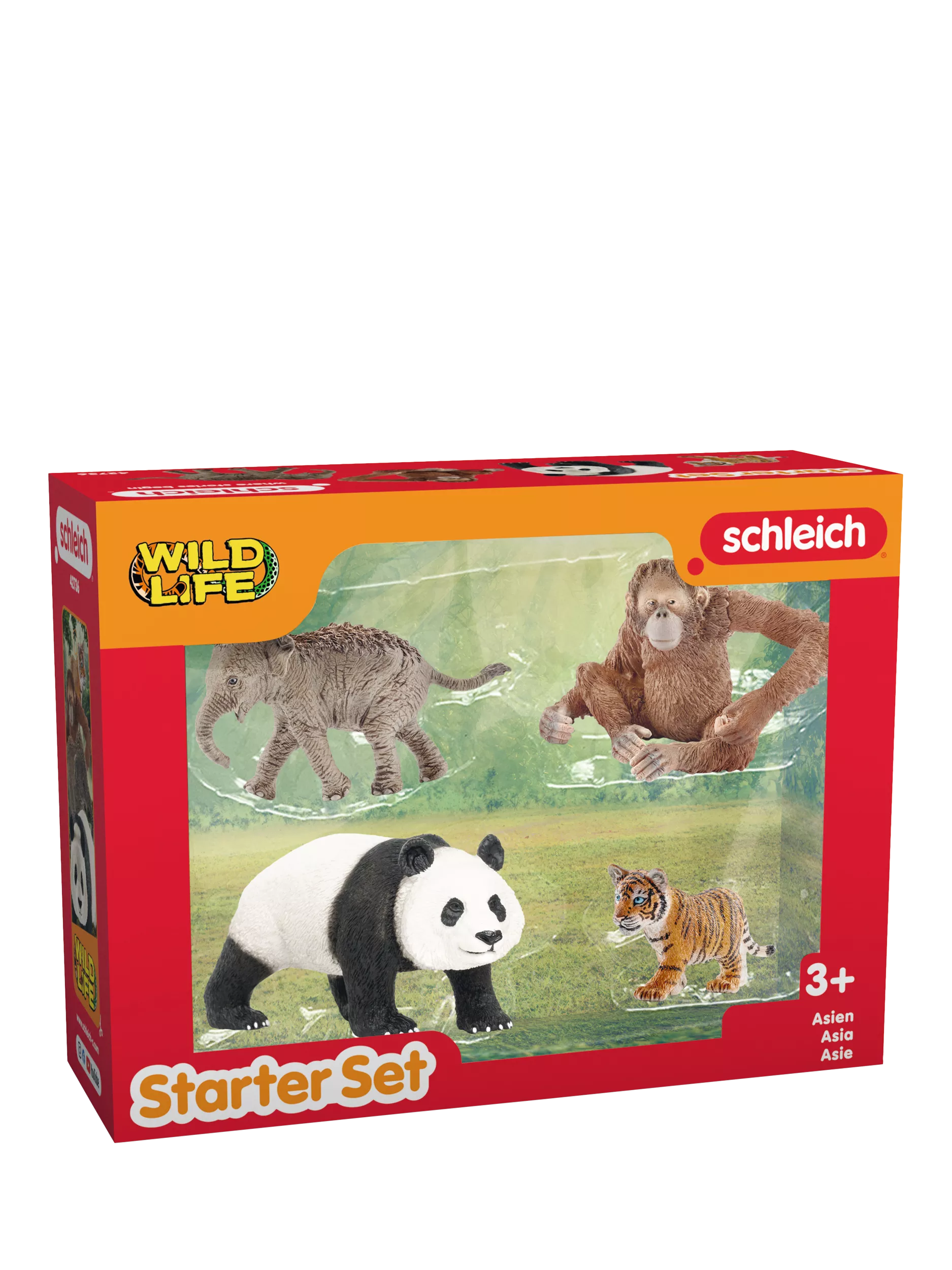 schleich Asia Wildlife Starter Set animal figures - British product