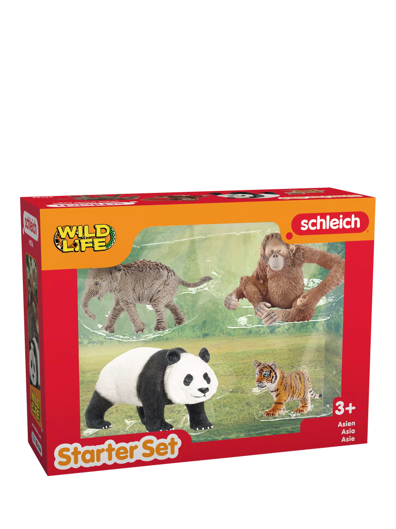 schleich Asia Wildlife Starter Set animal figures - British product