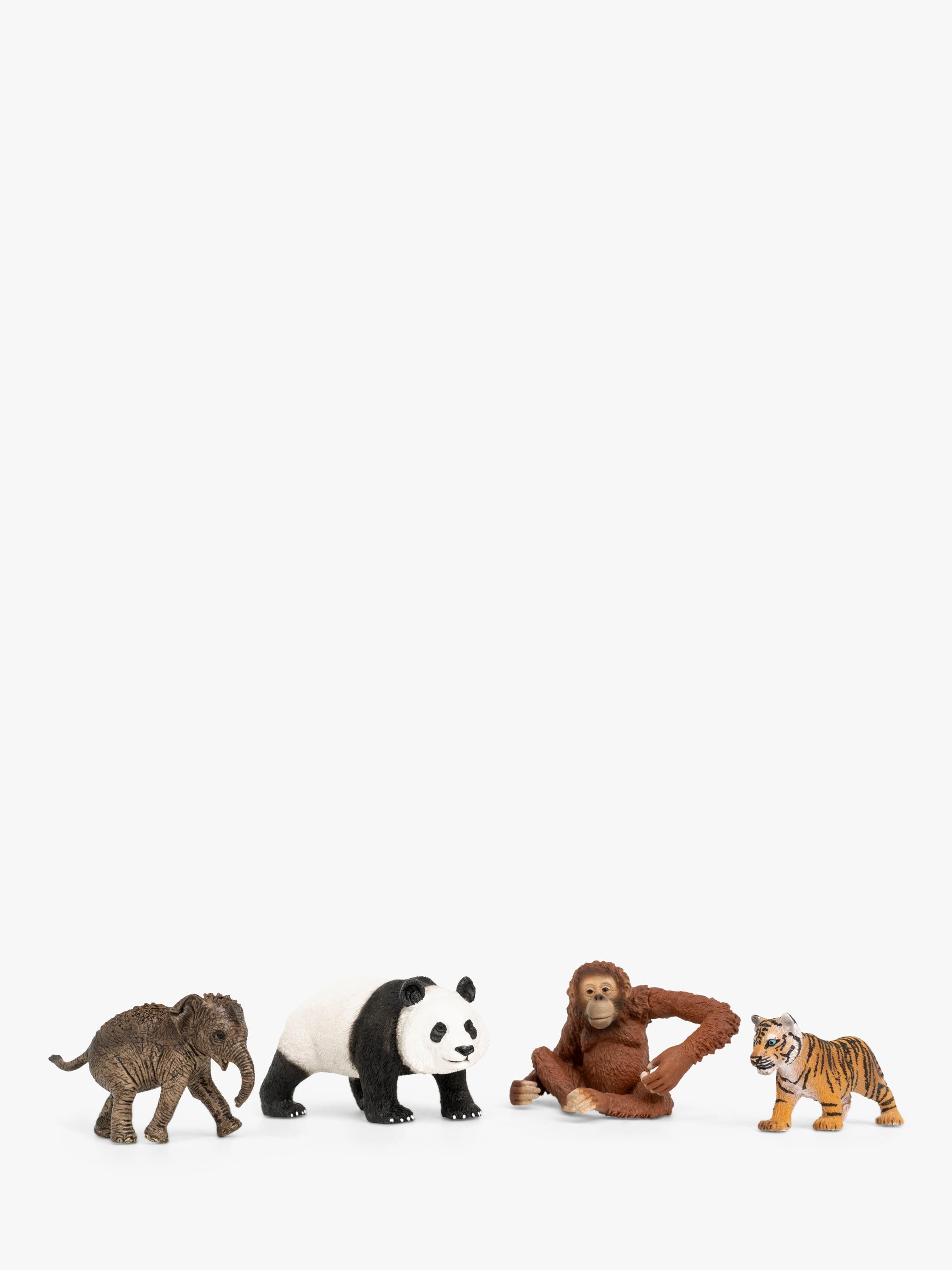 schleich Asia Wildlife Starter Set animal figures - British product