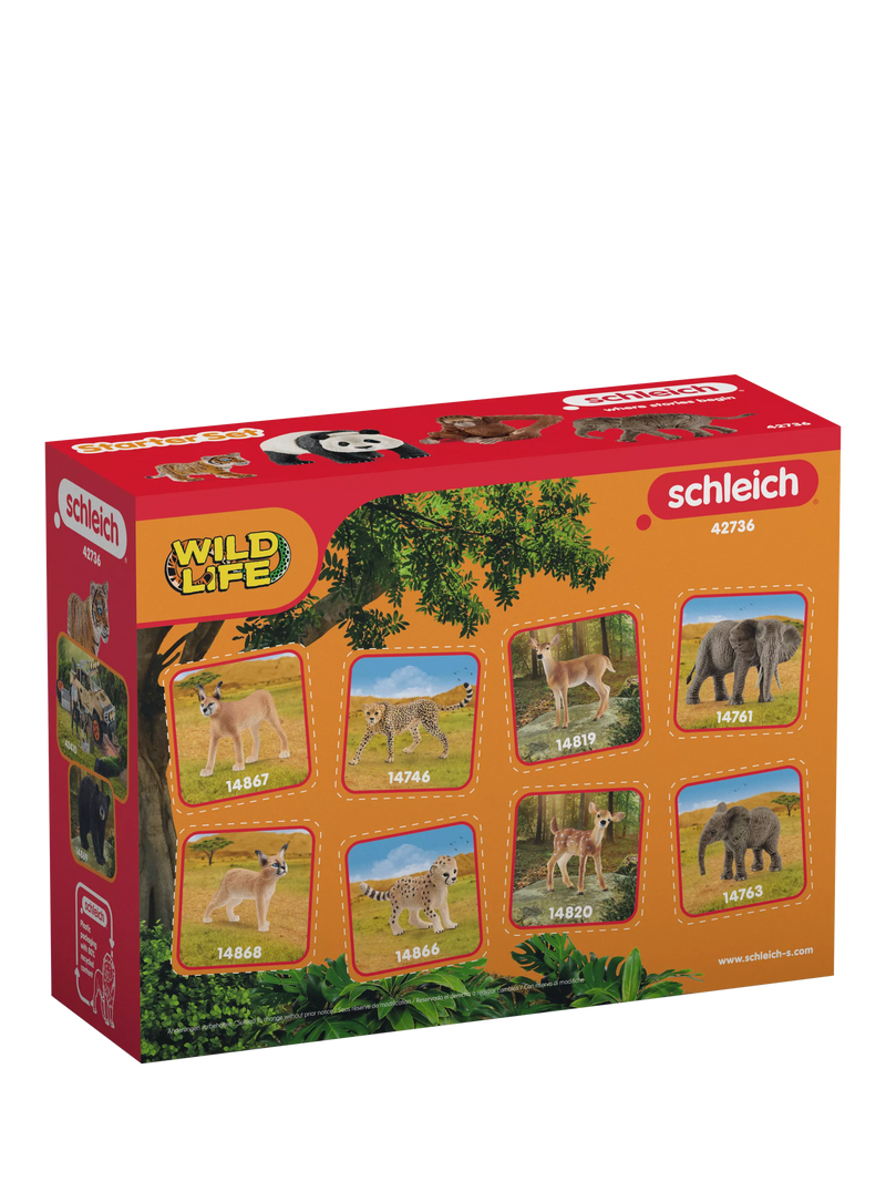 schleich Asia Wildlife Starter Set animal figures - British product