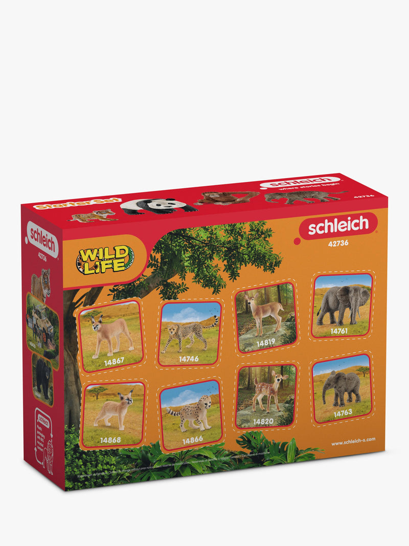 schleich Asia Wildlife Starter Set animal figures - British product