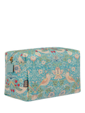 William Morris At Home Strawberry Thief blue wash bag, imported from the UK