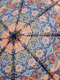 William Morris At Home Strawberry Thief blue umbrella (British brand)