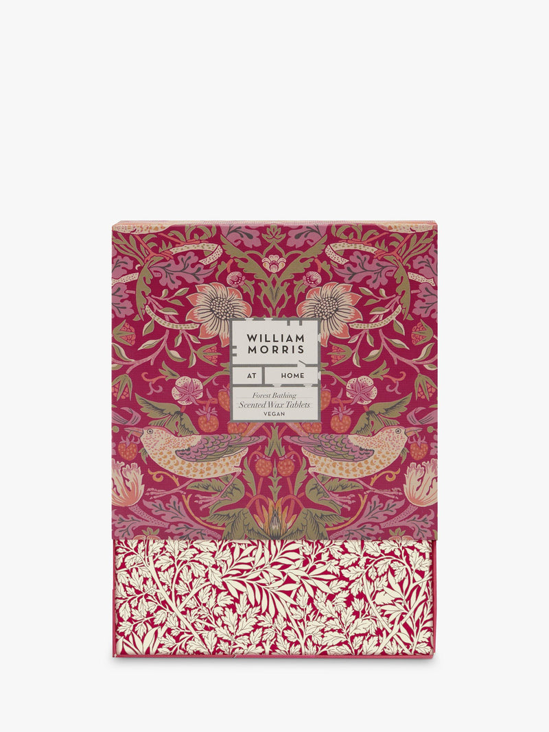William Morris wax tablets patchouli red berry, imported from the UK