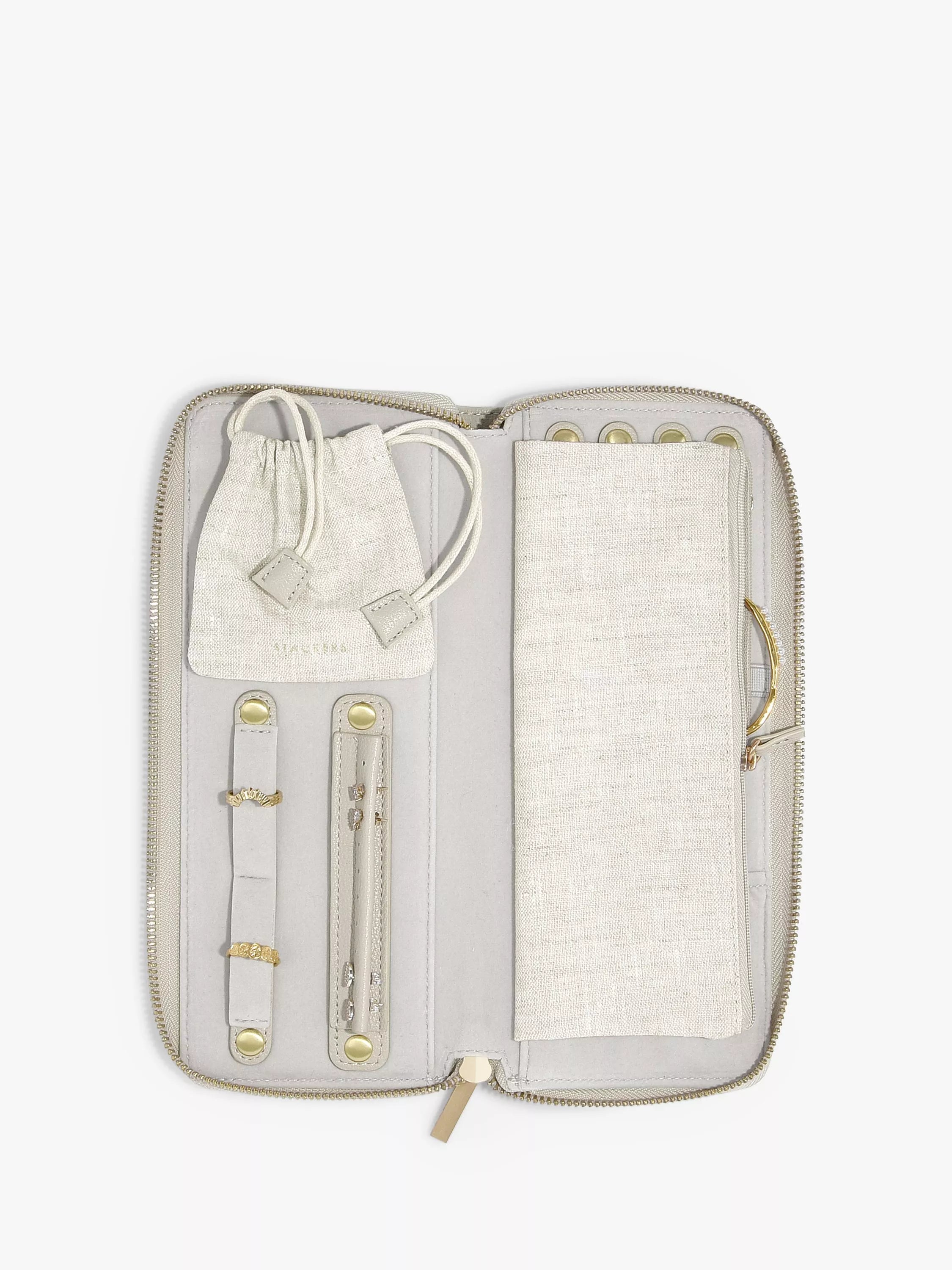 Stackers Jewellery Wallet - Linen
