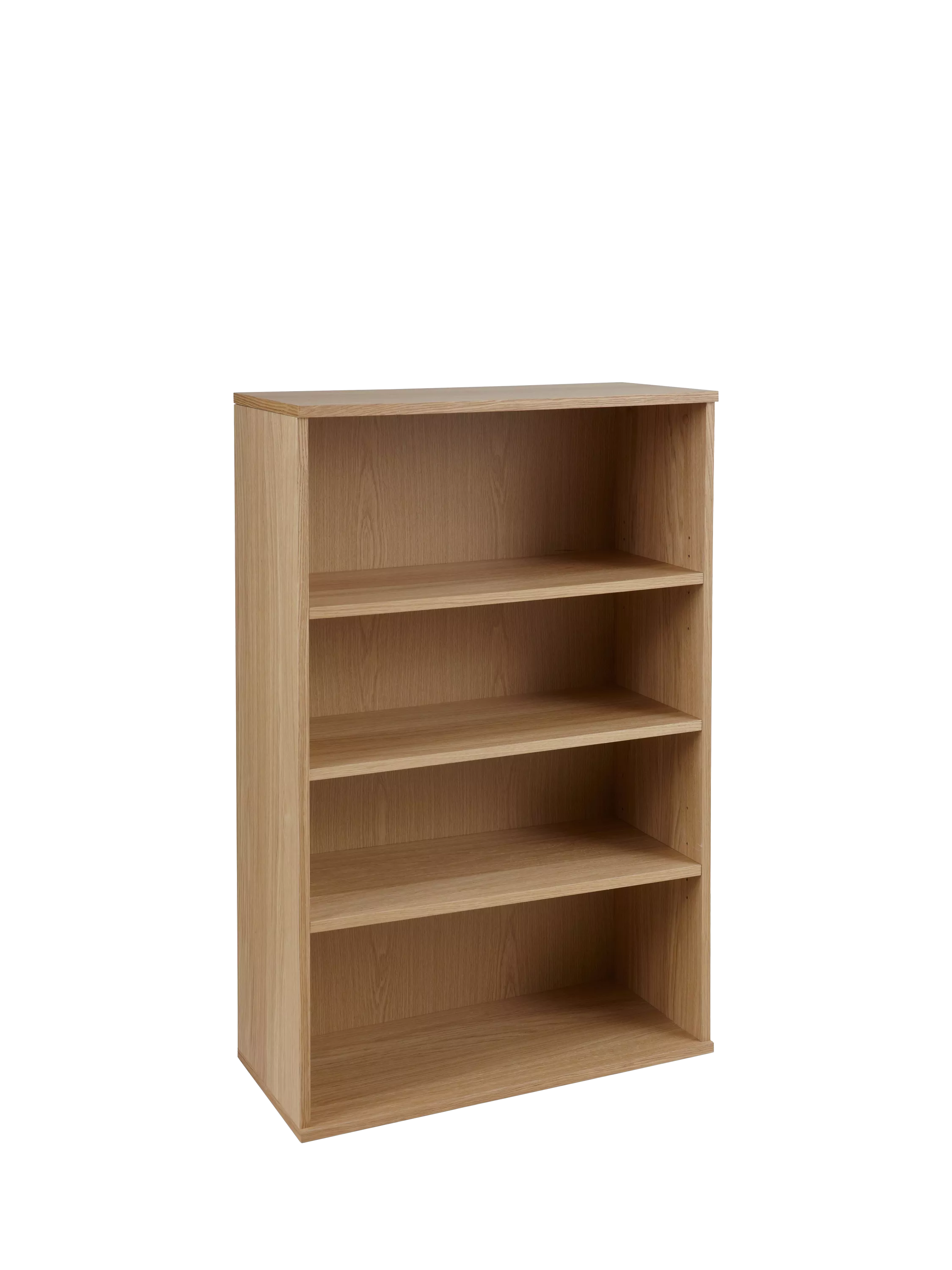John Lewis Abacus 3 shelf bookcase oak veneer, UK version