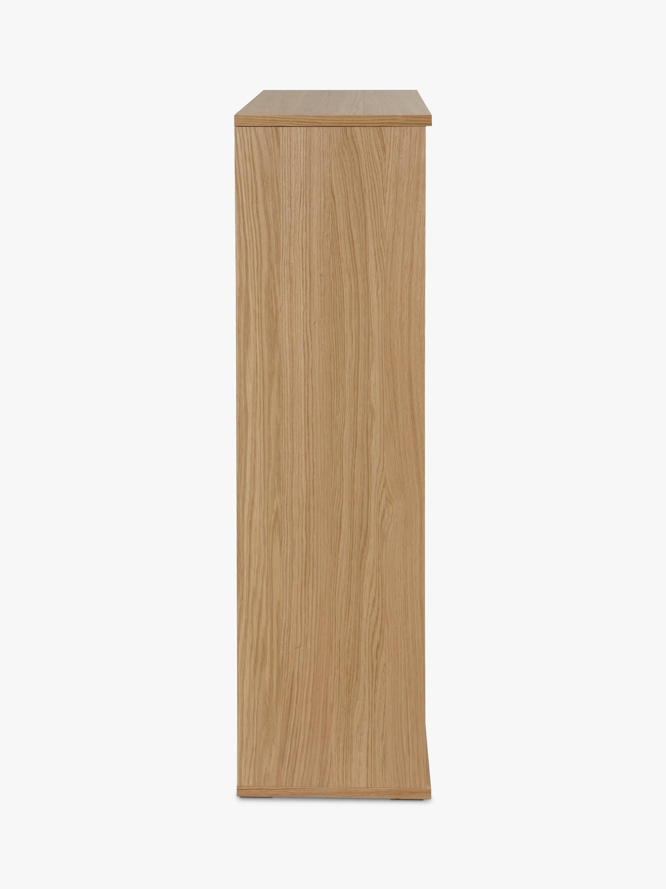 John Lewis Abacus 3 shelf bookcase oak veneer, UK version