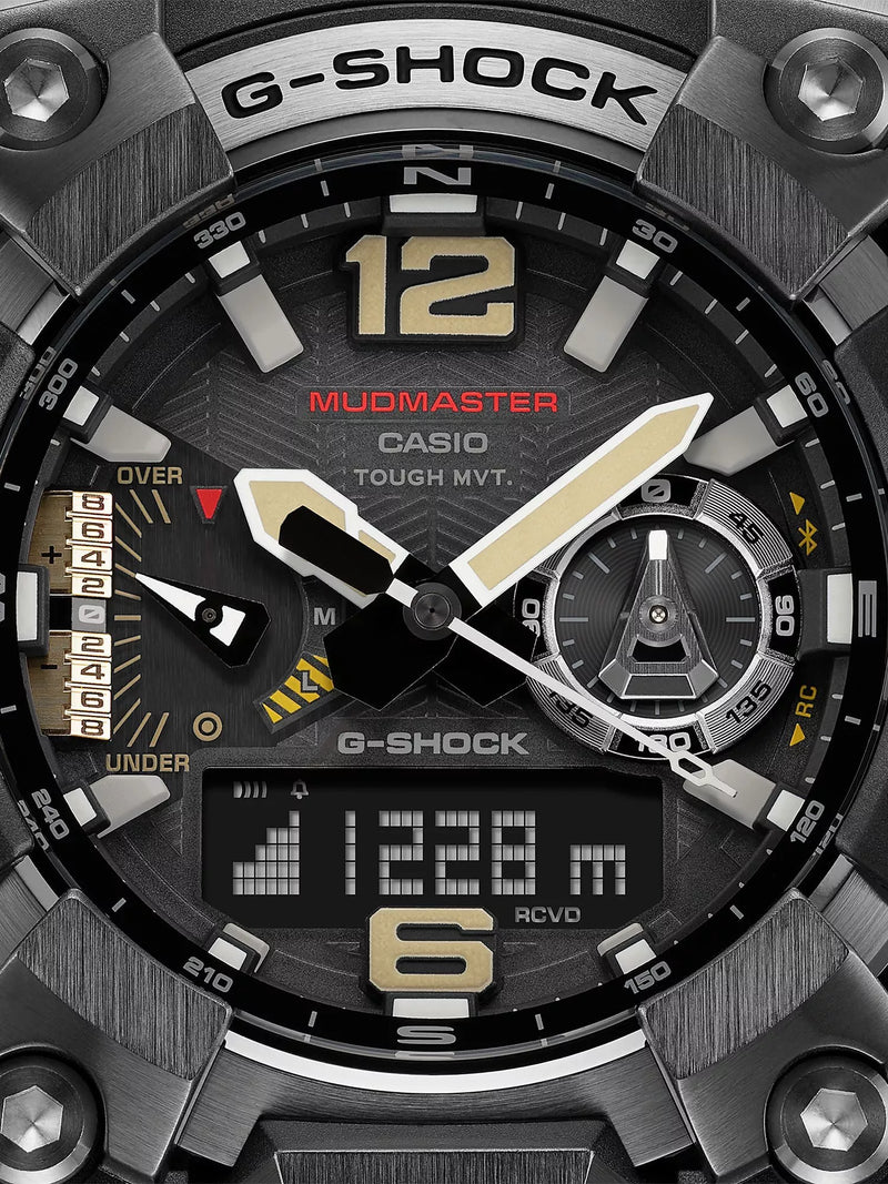 Casio G-Shock Mudmaster solar watch GWG-B1000, imported from the UK