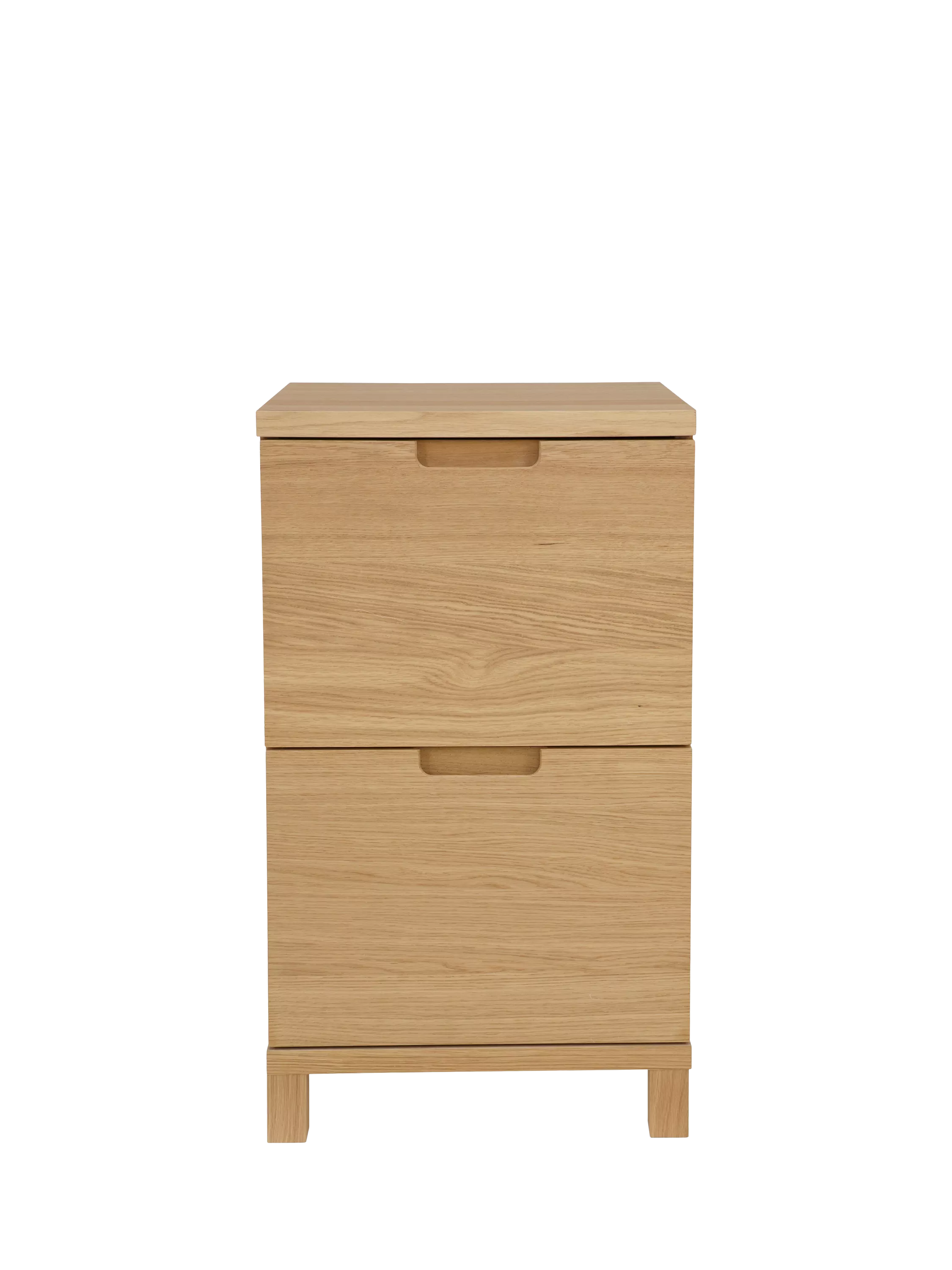 John Lewis Abacus narrow filing cabinet FSC oak - British product