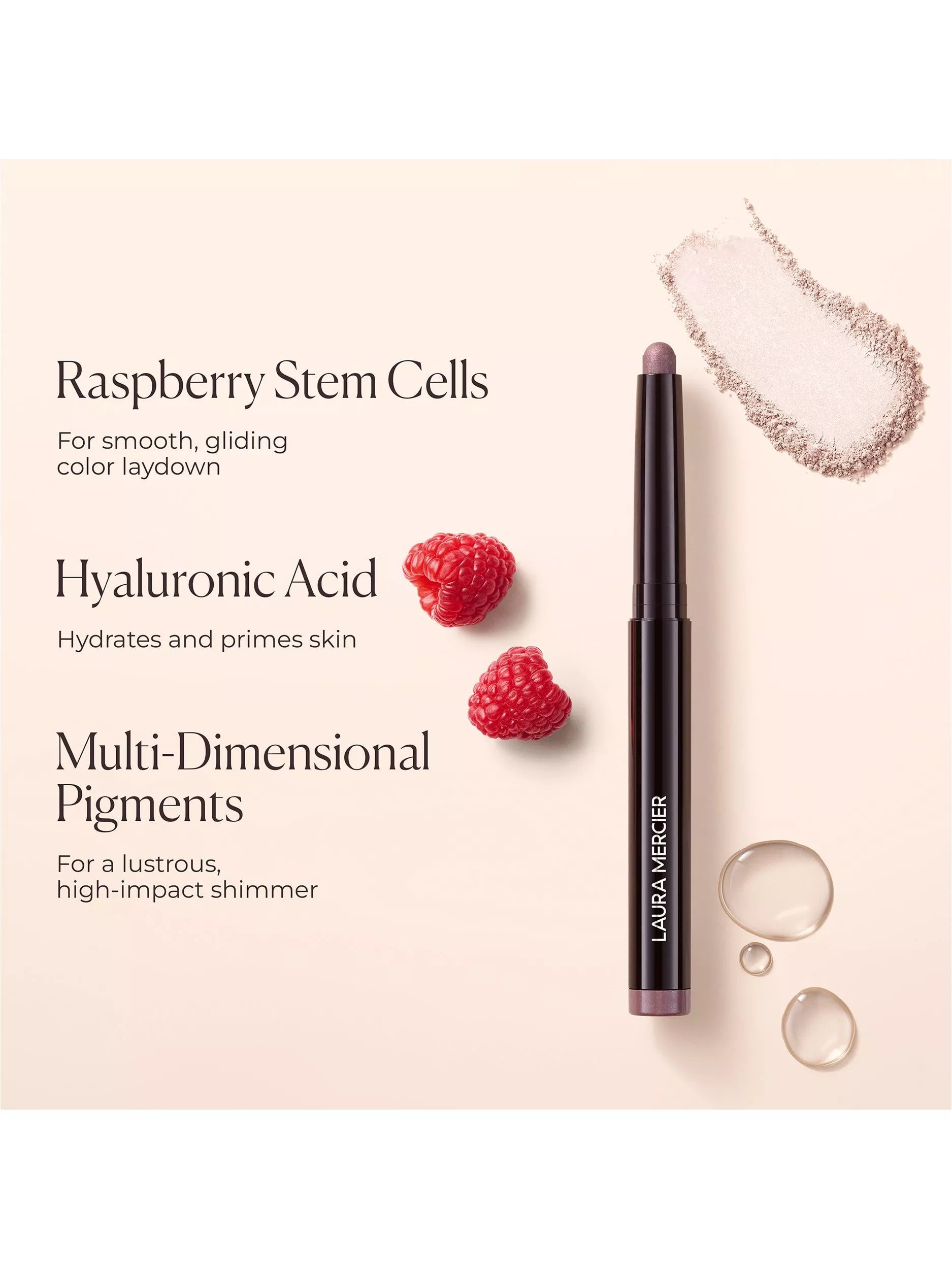 Laura Mercier Caviar Stick Eyeshadow Shimmer Finish, UK version