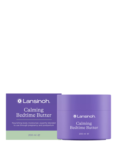 John Lewis Lansinoh Calming Bedtime Butter Lavender Chamomile Body Moisturiser 290g- Buy online at McGrocer