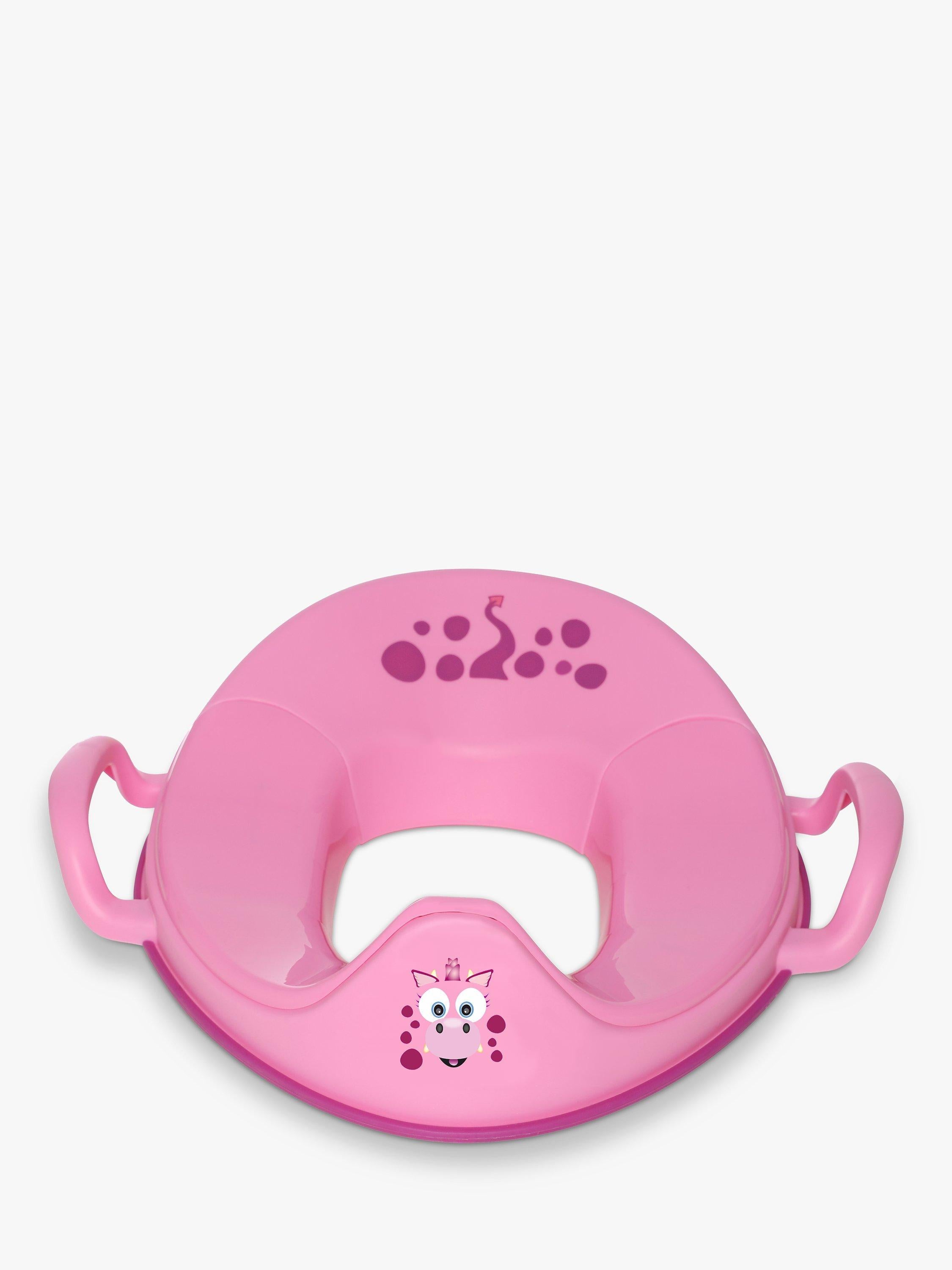 Pink Dragon potty trainer seat, imported from the UK