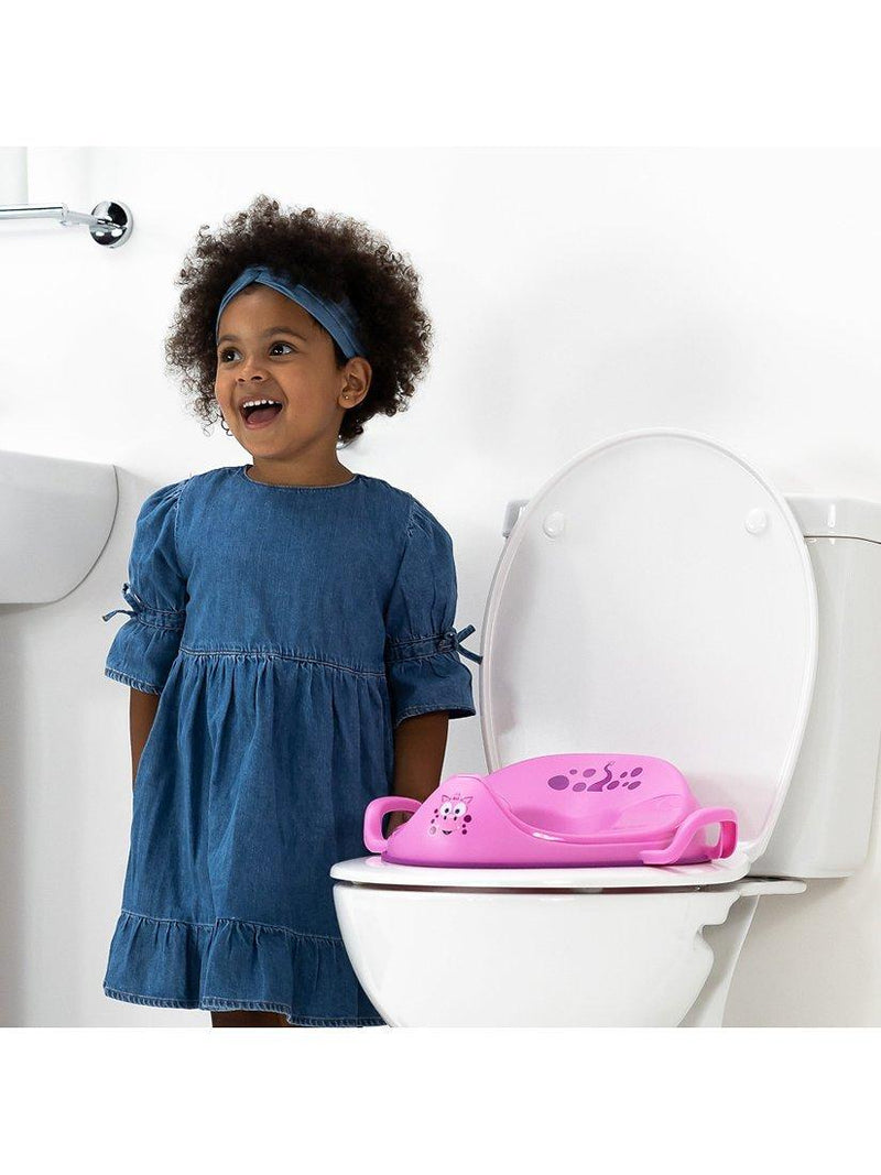 Pink Dragon potty trainer seat, imported from the UK