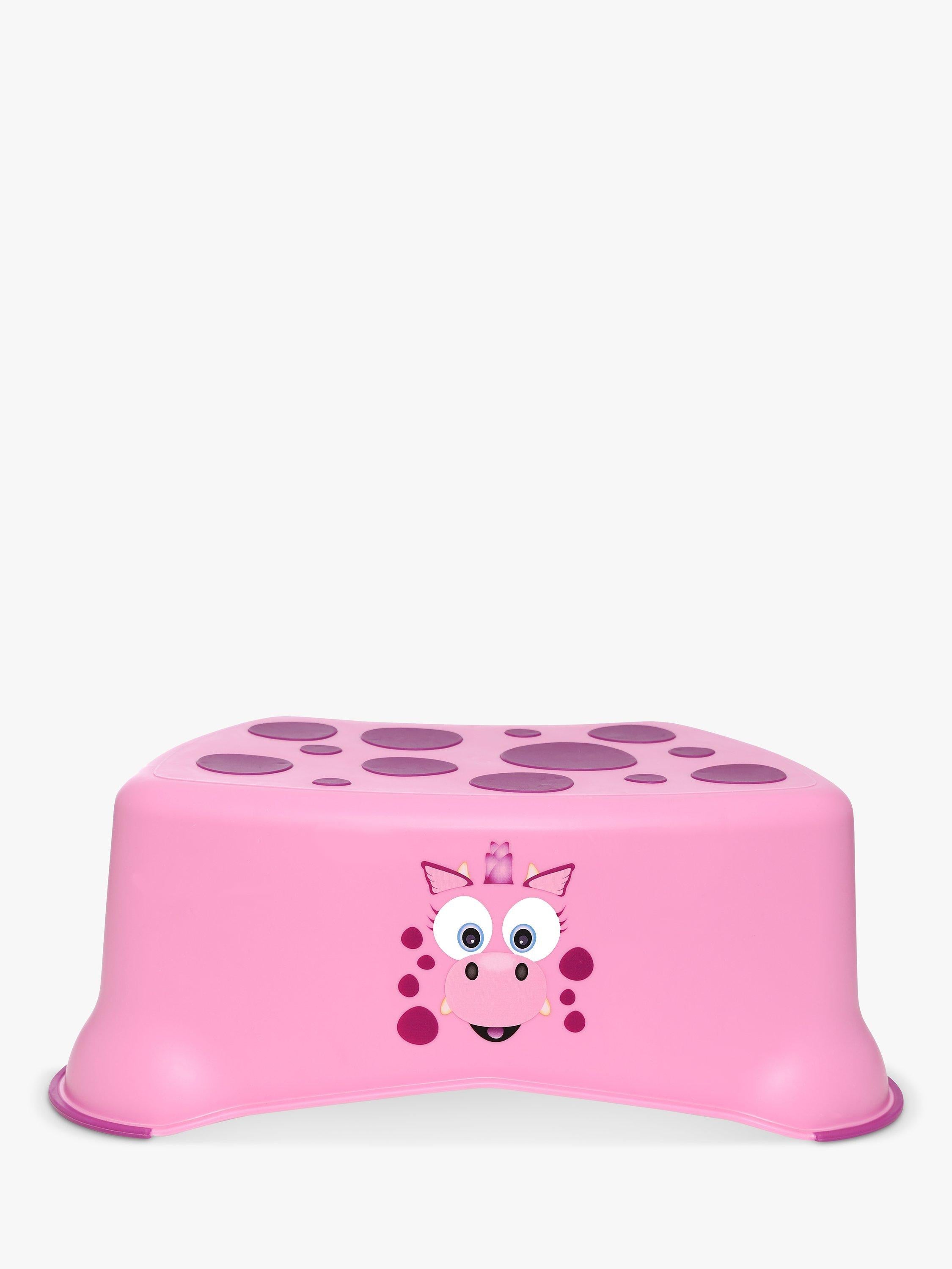 My Carry Potty pink dragon step stool imported from the UK