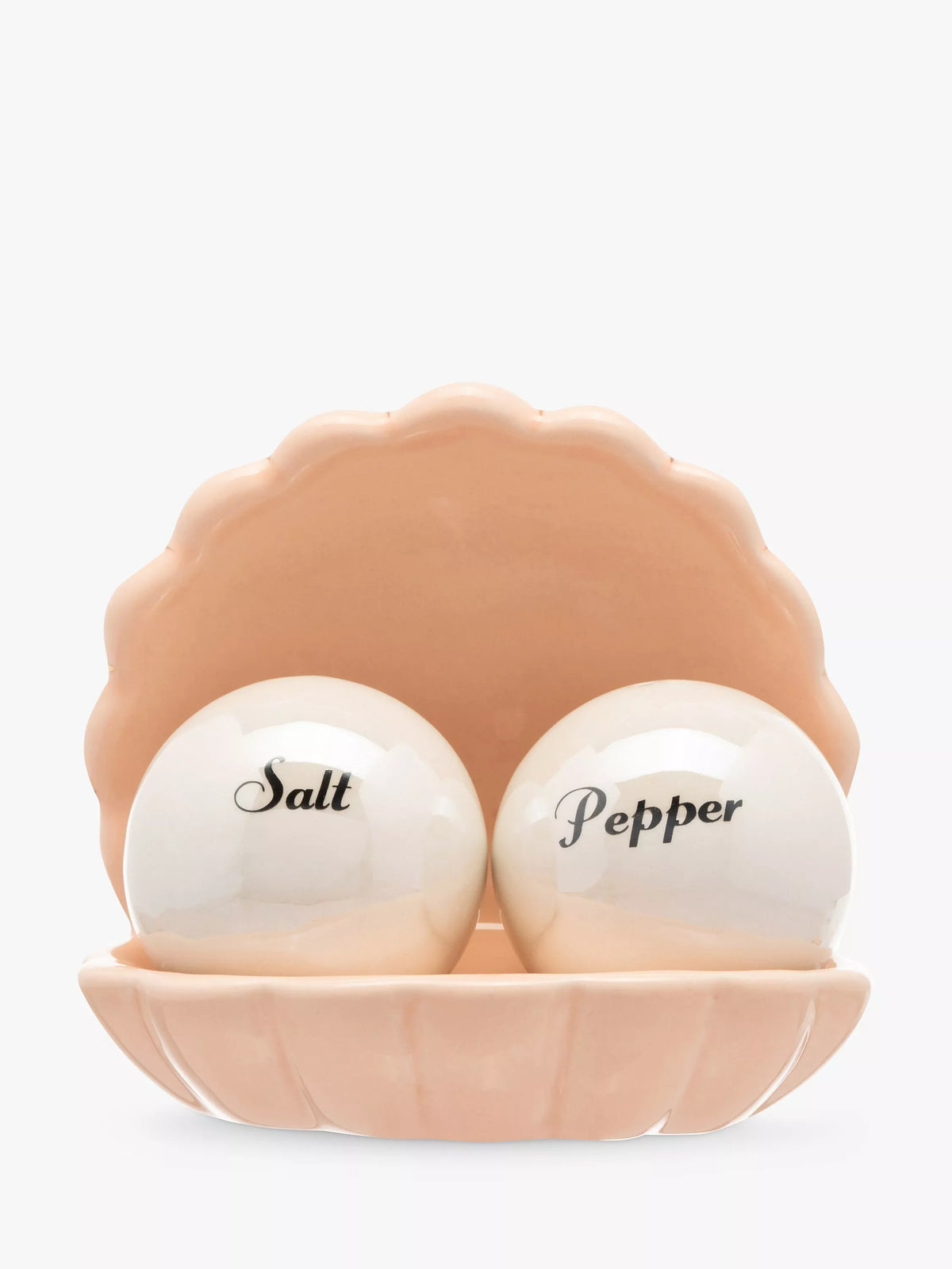Yvonne Ellen shell shaker set 12.5 cm, imported from the UK