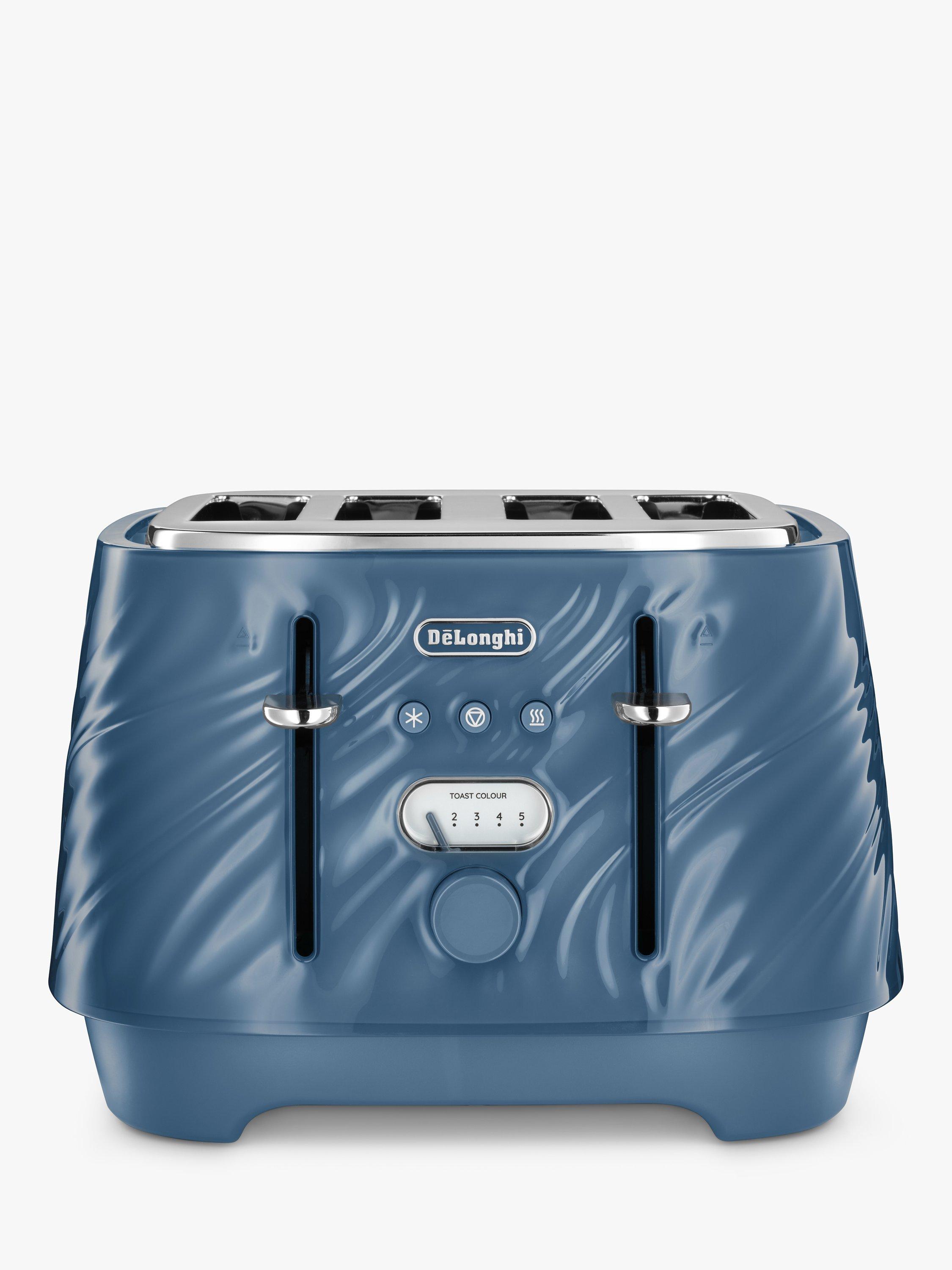 De'Longhi Ballerina Seta 4 Slice Toaster - British product
