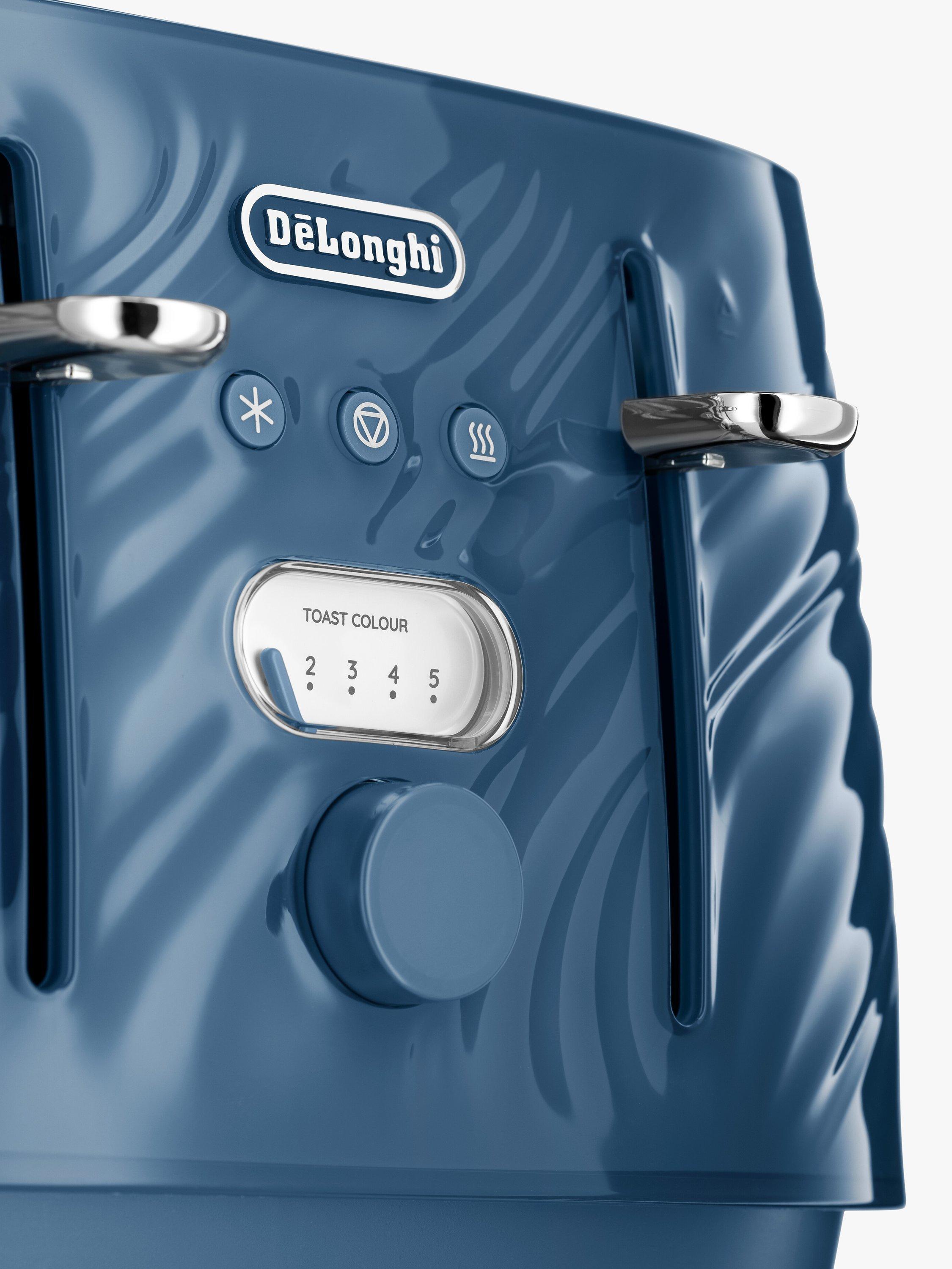 De'Longhi Ballerina Seta 4 Slice Toaster - British product