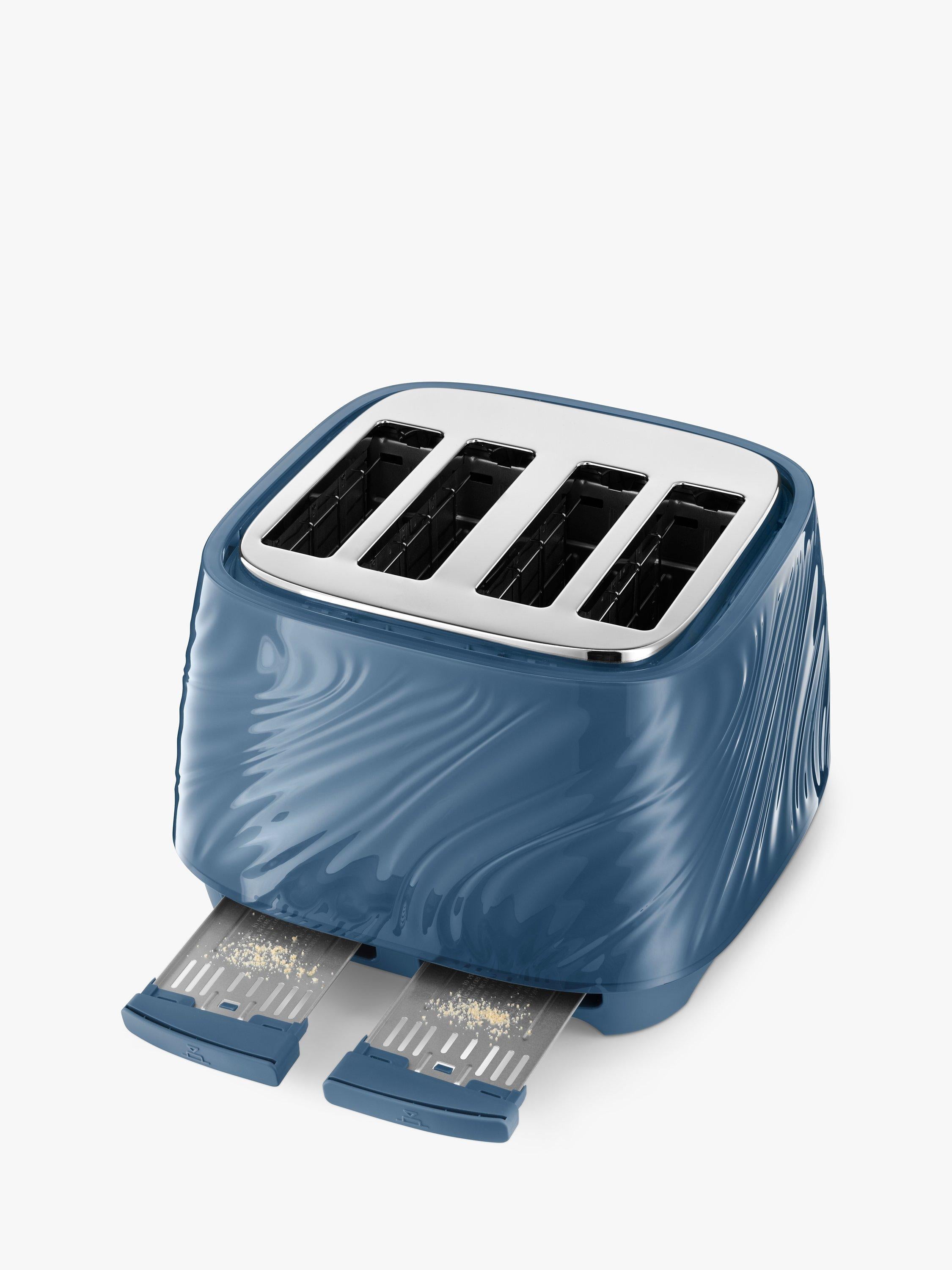 De'Longhi Ballerina Seta 4 Slice Toaster - British product