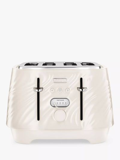 John Lewis De'Longhi Ballerina Seta 4 Slice Toaster- Buy online at McGrocer