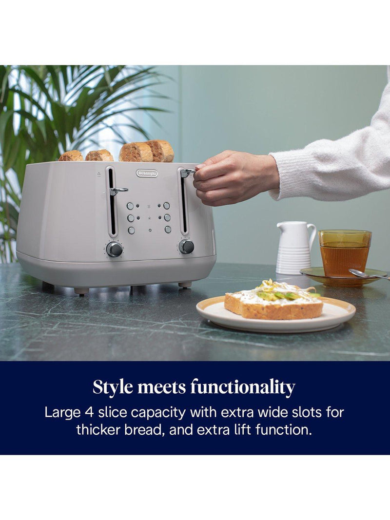 De'Longhi Toaster 4-Scheiben - britisches Produkt
