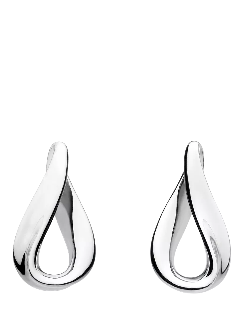 Kit Heath Serenity stud earrings in silver, UK version