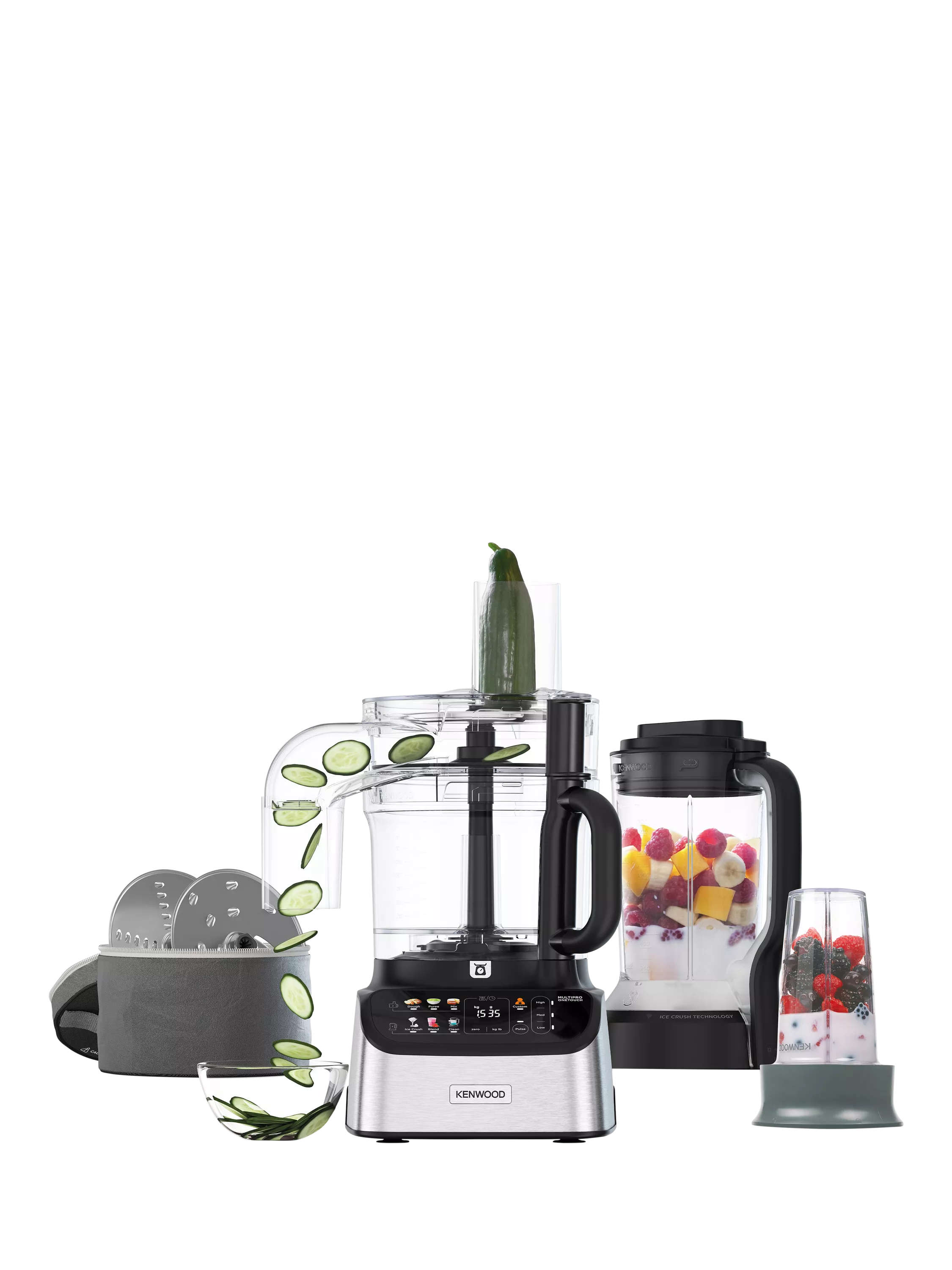 Kenwood Multipro OneTouch food processor silver, imported from the UK