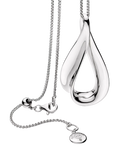 Kit Heath Serenity Grande Slider Necklace silver pendant, imported from the UK
