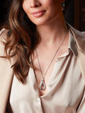 Kit Heath Serenity Grande Slider Necklace silver pendant, imported from the UK