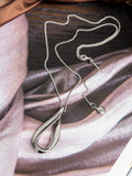 Kit Heath Serenity Grande Slider Necklace silver pendant, imported from the UK