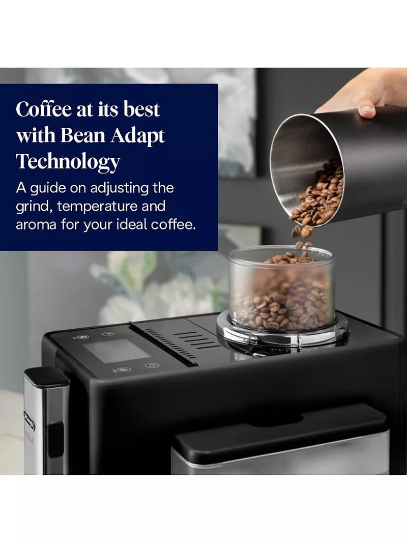 De'Longhi Rivelia black bean to cup coffee machine, UK version