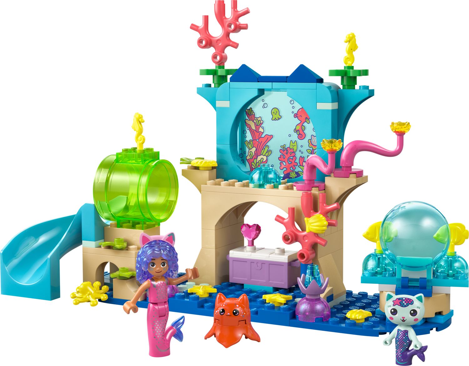 LEGO Mermaid Aquarium Adventure 103 piece set, imported from the UK