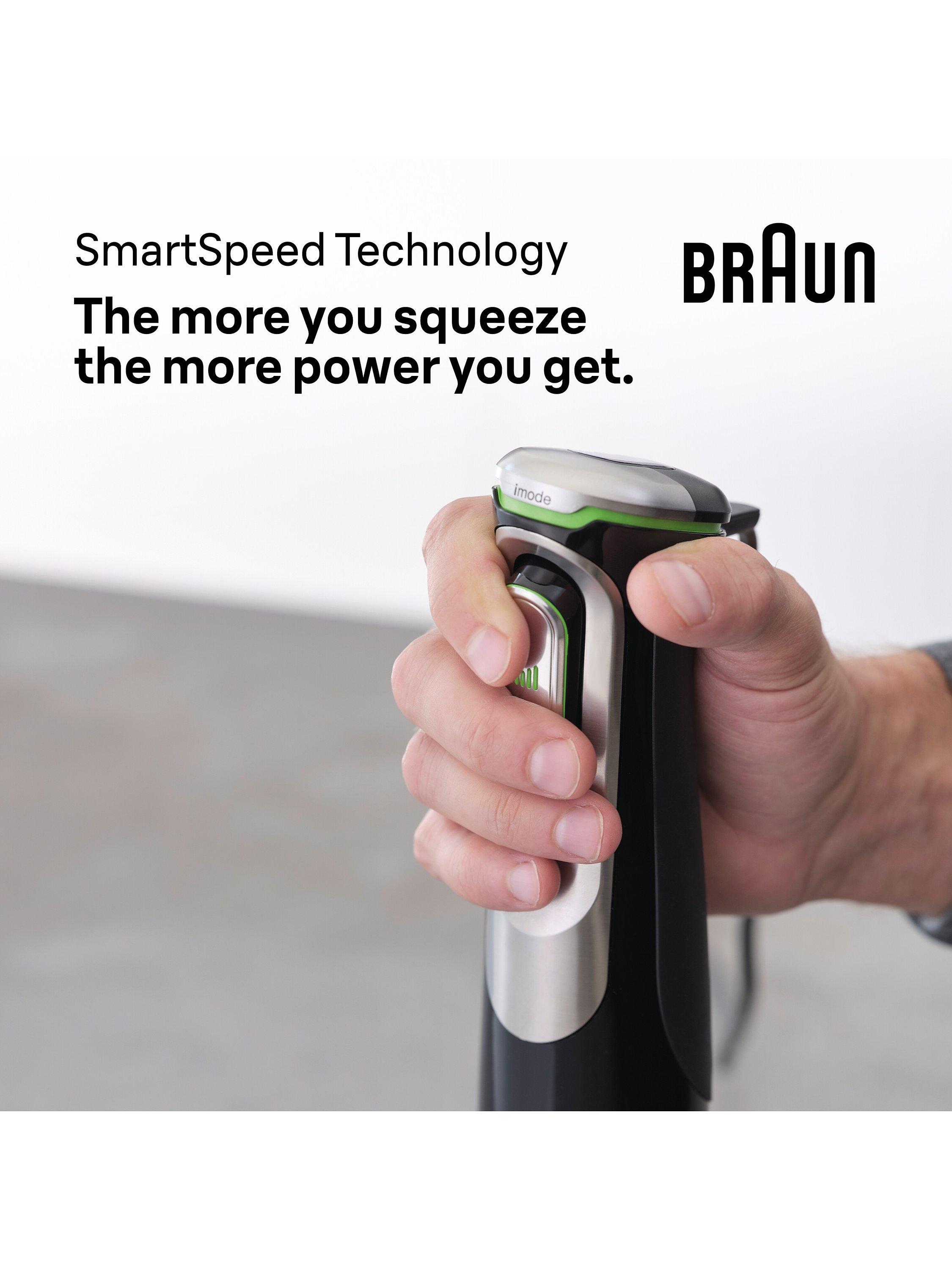 Braun MultiQuick 9 hand blender black 1200W British product