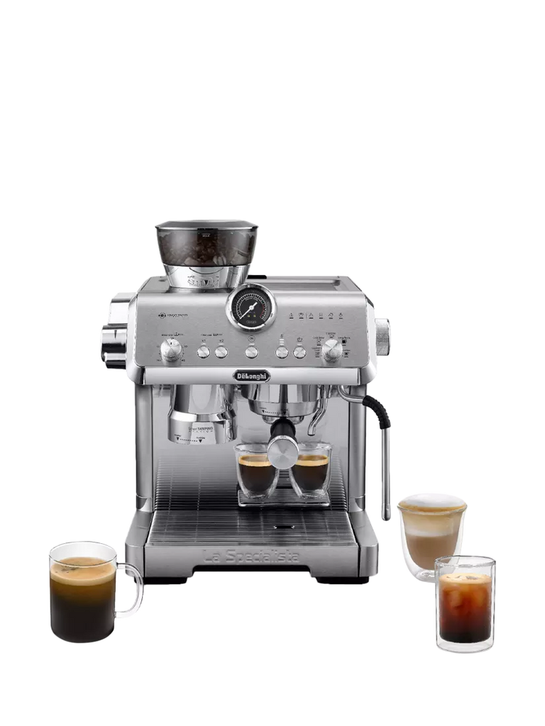 De'Longhi EC9555.M Espresso Pump La Specialista Opera HomeCafe Kit Coffee Machine, Silver