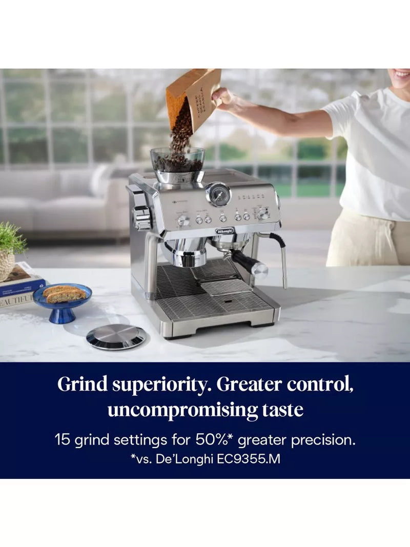 De'Longhi La Specialista Opera silver coffee machine - British product