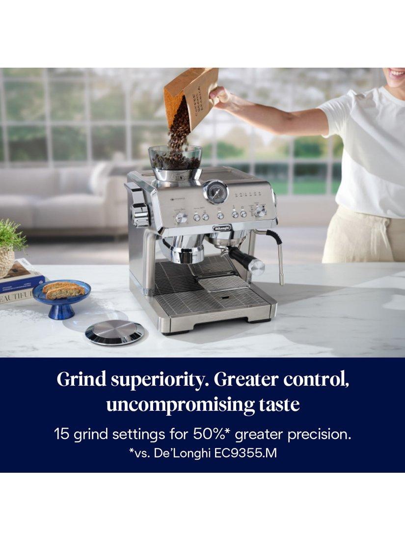 De'Longhi La Specialista Opera silver coffee machine - British product