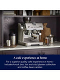 De'Longhi La Specialista Opera silver coffee machine - British product