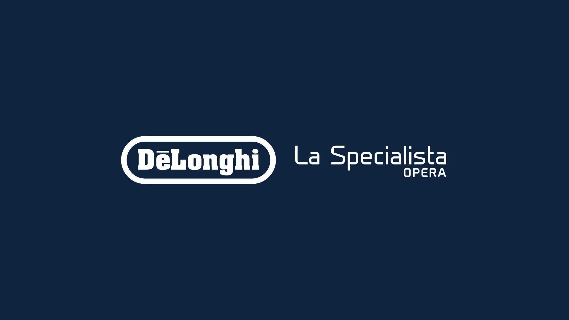 De'Longhi La Specialista Opera silver coffee machine - British product