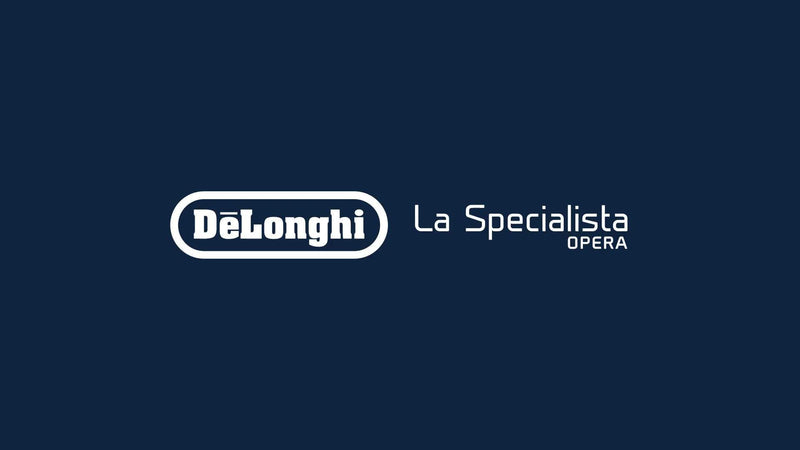De'Longhi La Specialista Opera silver coffee machine - British product