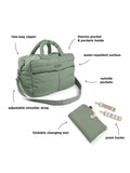Done by Deer gesteppte Wickeltasche 24L - Britisches Produkt