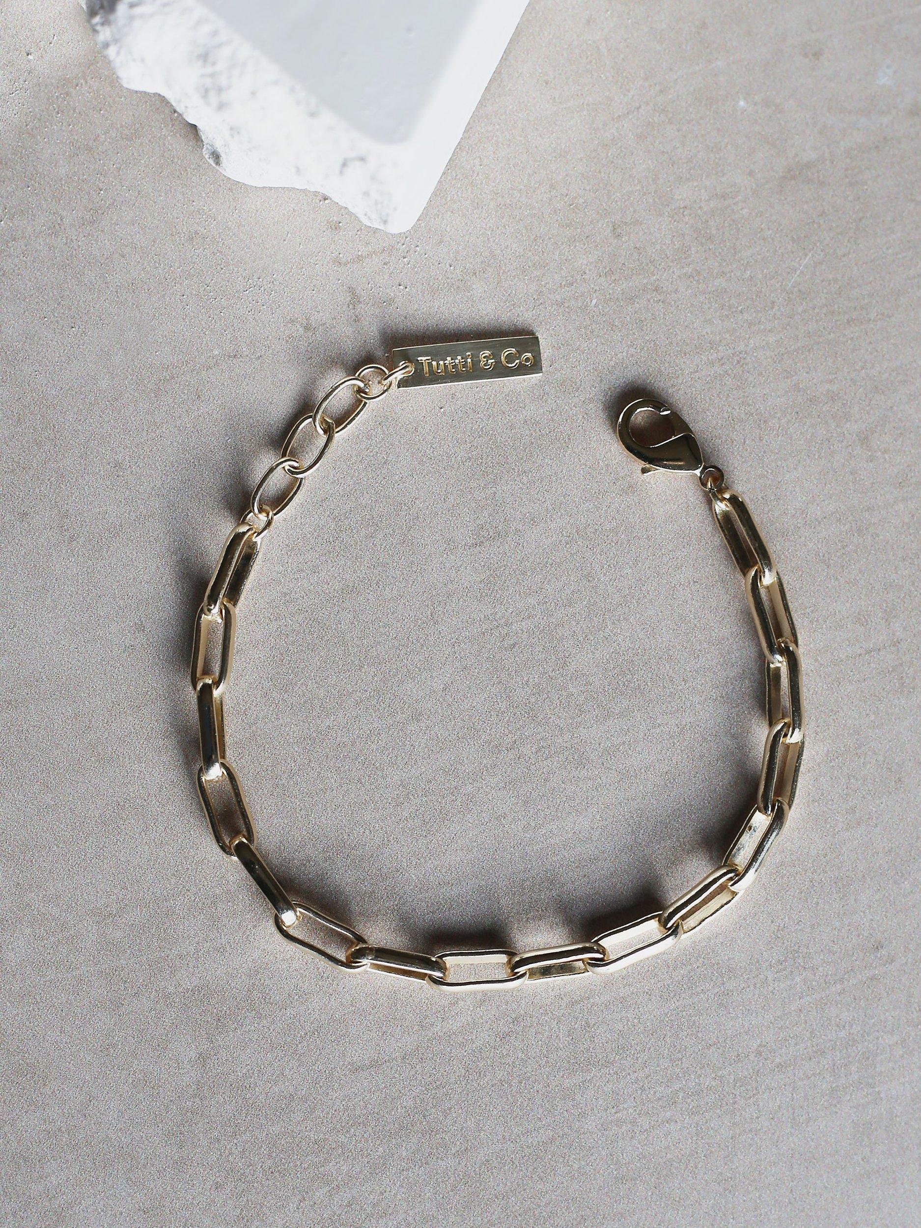 Tutti Raise Link Chain Bracelet 19.7cm, UK version