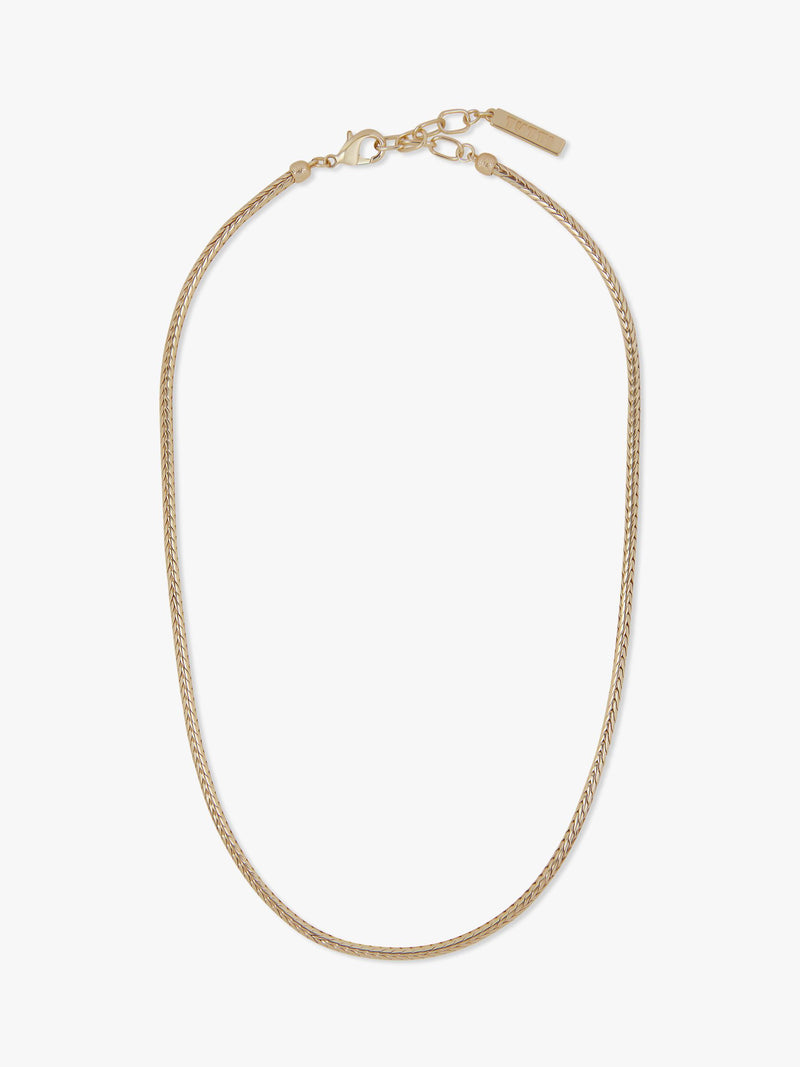 TUTTI Flow Necklace gold plated chain 51.2 cm, imported from the UK